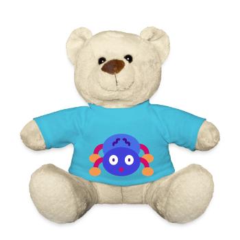 Araignée - Nounours - bleu outremer - Devant