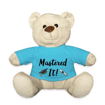 Mastered It I - Teddy Bear - atoll blue - Front