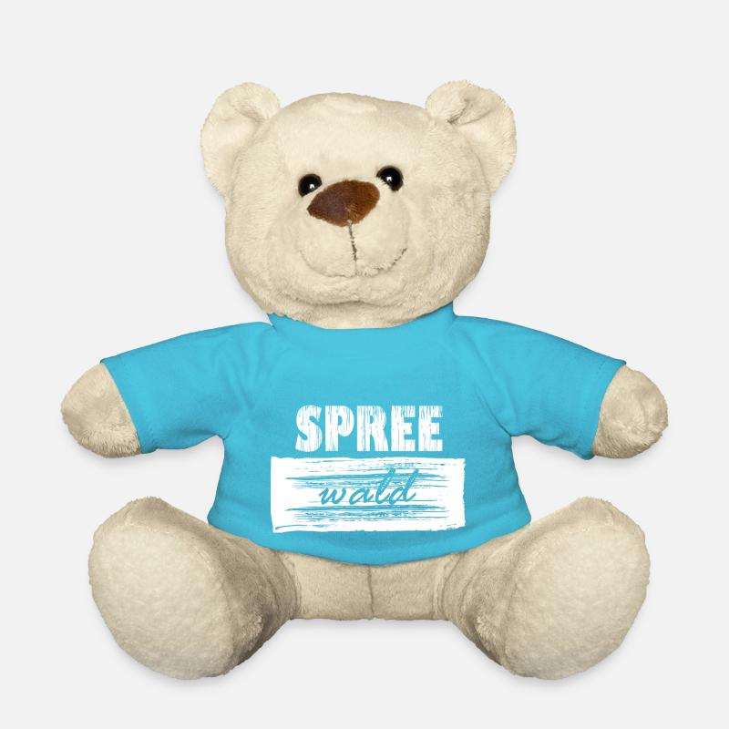 Mein Spreewald - schrift Design - Teddy - Atollblau