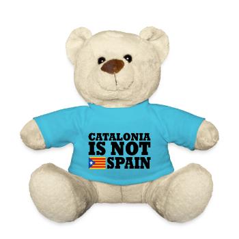 catalonia is not spain - Teddy Bear - atoll blue - Front