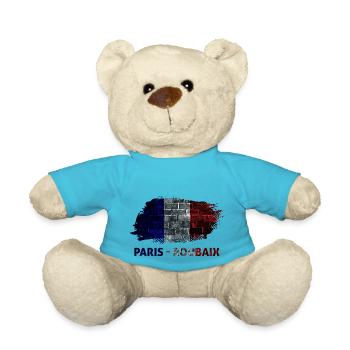 Paris-Roubaix THE HELL OF THE NORTH Paris Roubaix - Teddy Bear - atoll blue - Front