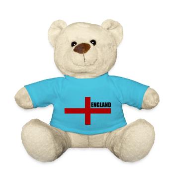 England - Teddy - Atollblau - Vorne