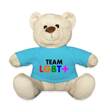 Lgbt - Teddy Bear - atoll blue - Front