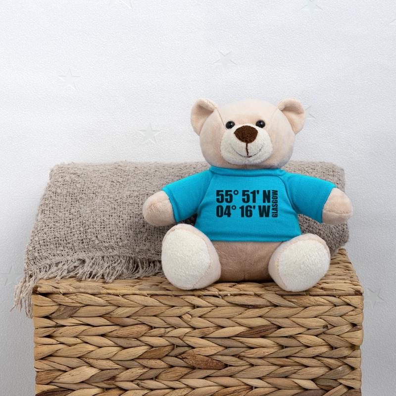 Glasgow Coordinates Teddy Bear