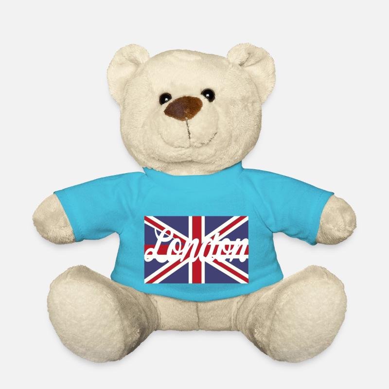 Londres - Nounours - bleu outremer