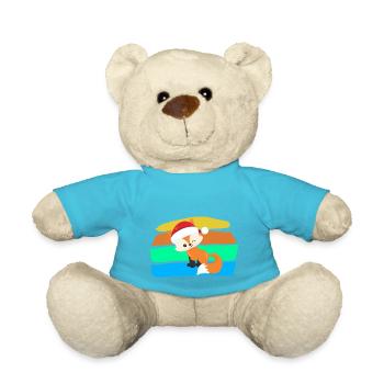 Fuchs - Teddy - Atollblau - Vorne