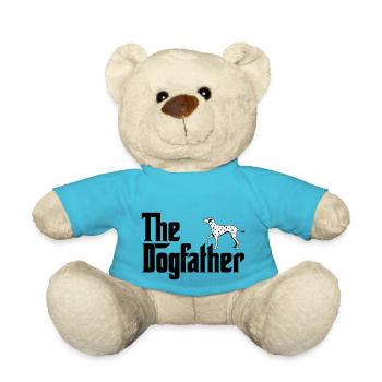 Dalmatian Dogfather Dog Lover Godfather Style - Nounours - bleu outremer - Devant