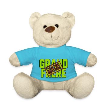 Grand frère - Nounours - bleu outremer - Devant
