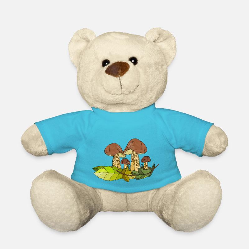 Fungi - Teddy Bear - atoll blue