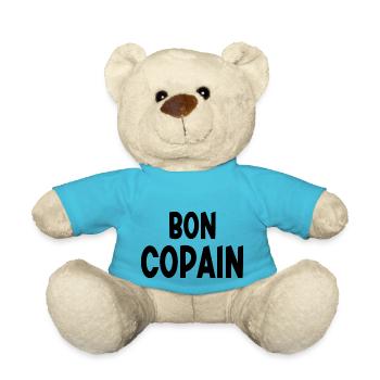 bon copain - Nounours - bleu outremer - Devant