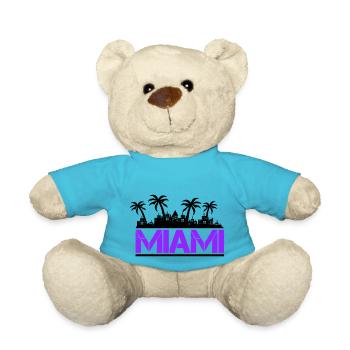 Miami - Teddy Bear - atoll blue - Front