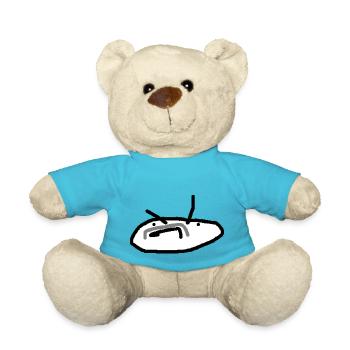 Noch ein wütender Mann - Teddy - Atollblau - Vorne