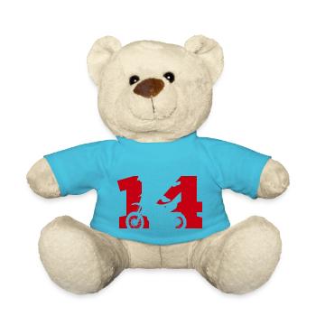 Moto 14 Biker - Teddy - Atollblau - Vorne