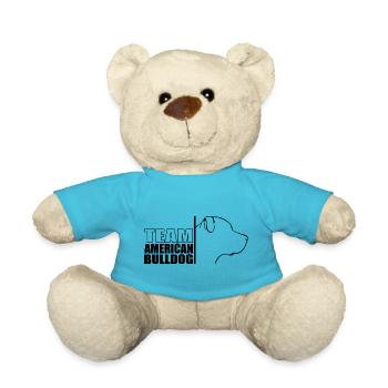 ÉQUIPE American Bulldog Chien Chiens Wilsigns - Nounours - bleu outremer - Devant