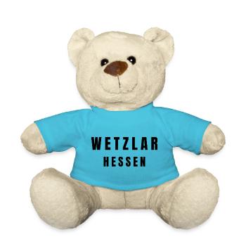 Wetzlar Hesse - Teddy Bear - atoll blue - Front