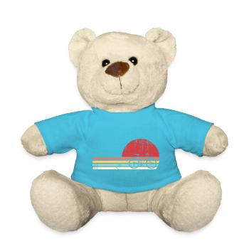 Cycling Retro riders - Nounours - bleu outremer - Devant
