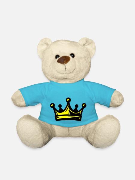 Krone König - Teddy - Atollblau