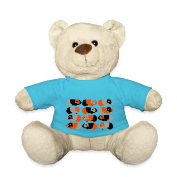 guinea pigs v - Nounours - bleu outremer - Devant