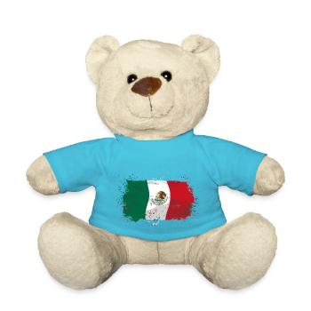 Mexico Flag - Teddy - Atollblau - Vorne