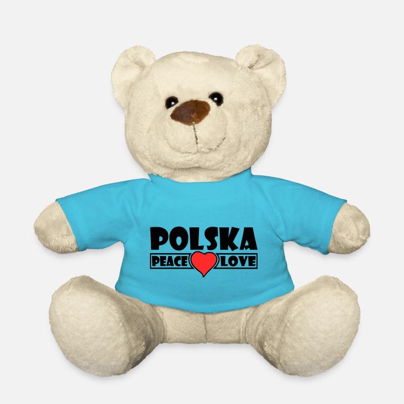 Polska - Pologne - Nounours - bleu outremer
