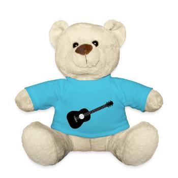 Guitar - Teddy Bear - atoll blue - Front