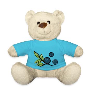 Fruits de myrtille - Nounours - bleu outremer - Devant