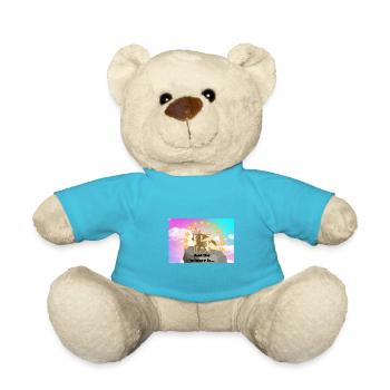 Golden Unicorn Winner And the Winner is... - Teddy Bear - atoll blue - Front