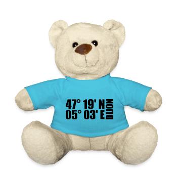 Dijon Koordinaten - Teddy - Atollblau - Vorne