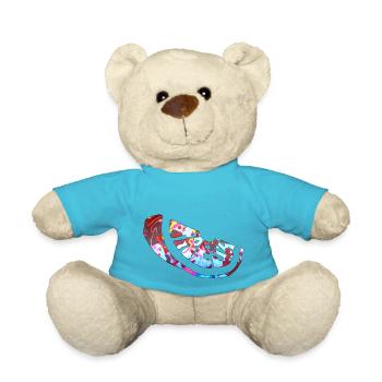 Frische frische süße Natur kühle Sommerfrüchte - Teddy - Atollblau - Vorne