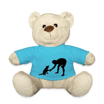 Dog Hund - Teddy Bear - atoll blue - Front