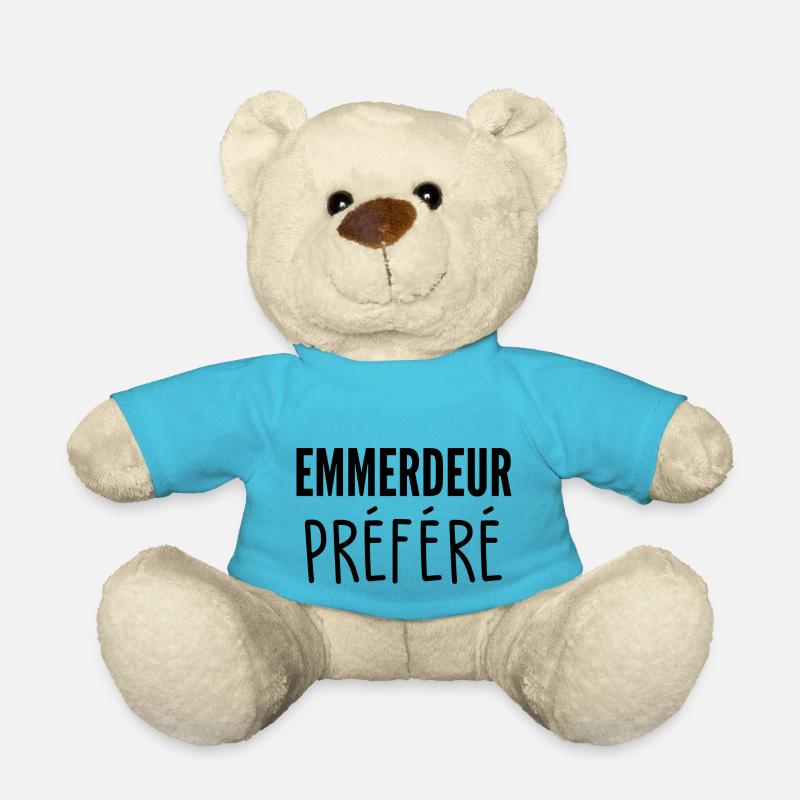 emmerdeur préféré / humour meilleur amis - Nounours - bleu outremer