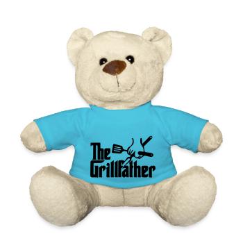 The grill father - Teddy Bear - atoll blue - Front
