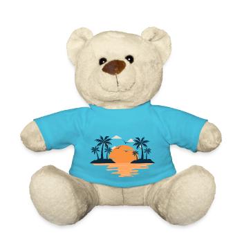 Sommerurlaub am Meer - Teddy - Atollblau - Vorne