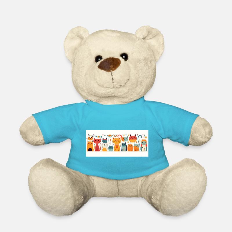 Original Katzen - Teddy - Atollblau