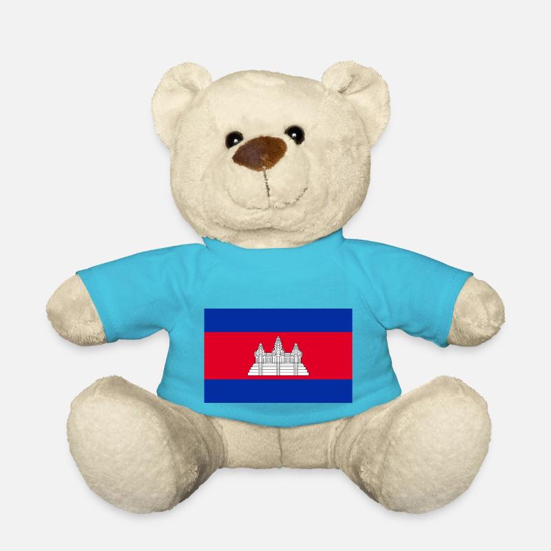 Cambodge - Nounours - bleu outremer
