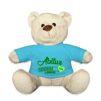 Abitur Loading 2025 - Teddy Bear - atoll blue - Front
