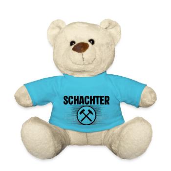 Schachter Erzgebirge - Teddy - Atollblau - Vorne