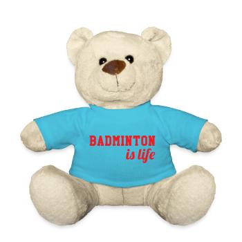Le badminton c'est la vie ! - Nounours - bleu outremer - Devant