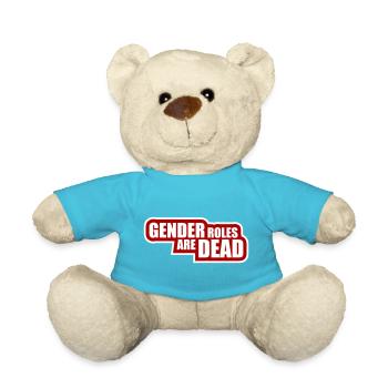 Les rôles de genre sont morts déclaration liberté - Nounours - bleu outremer - Devant
