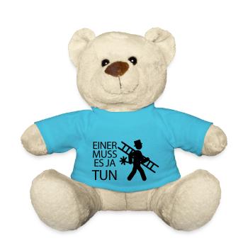 Schornsteinfeger - Teddy - Atollblau - Vorne