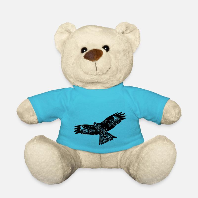 Eagle - Teddy Bear - atoll blue