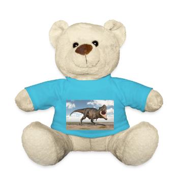 Dinosaure Tyrannosaurus Rex - Nounours - bleu outremer - Devant