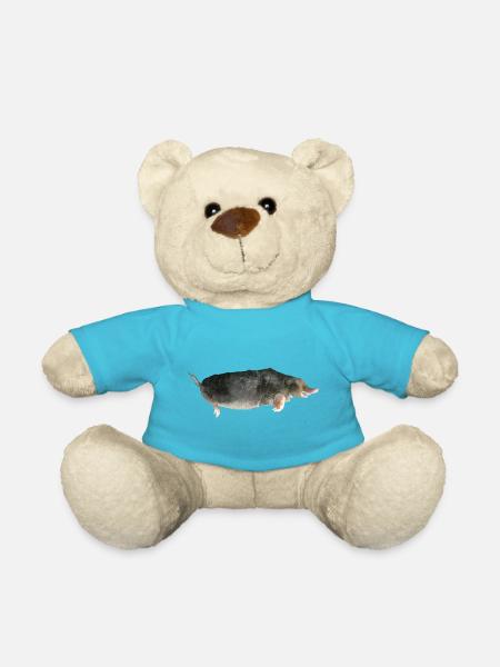 Taupe - Nounours - bleu outremer