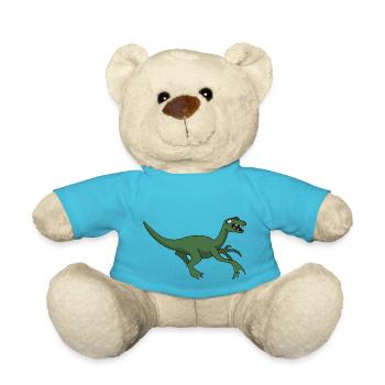 Dino 22 - Teddy Bear - atoll blue - Front