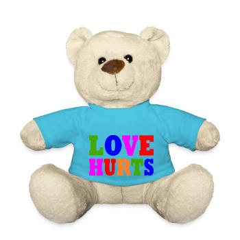 Love hurts - Teddy - Atollblau - Vorne