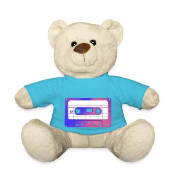 Casette - Teddy - Atollblau - Vorne