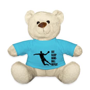 Handball Handball Team Handball Fan Handball Player - Teddy Bear - atoll blue - Front