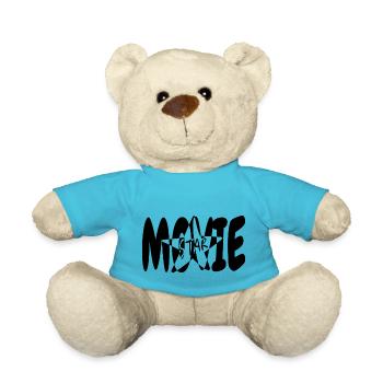Movie Star - Teddy Bear - atoll blue - Front
