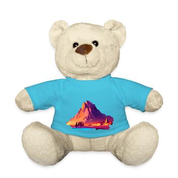 Bergwanderer Bergwandern Wandern Wanderung - Teddy - Atollblau - Vorne