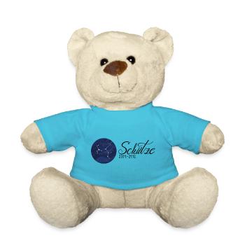 Sternzeichen Schütze Tierkreiszeichen Astrologie - Teddy - Atollblau - Vorne